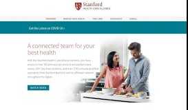 
							         Stanford Health Care Alliance								  
							    