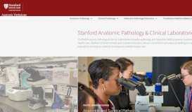 
							         Stanford Hospital: Pathology & Laboratory Medicine								  
							    