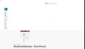 
							         Stanford Libraries - Data Portal - Directions Magazine								  
							    
