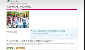 
							         Stanford University - Cardinal Care - Health Net								  
							    