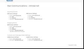 
							         Star Communications - intrstar.net								  
							    