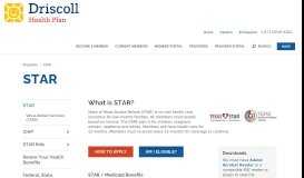 
							         STAR | Driscoll Health Plan								  
							    
