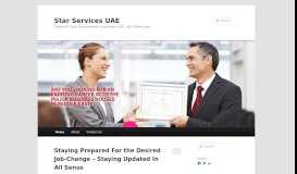 
							         Star Services UAE | Careers in UAE, Recruitment Consultants UAE ...								  
							    
