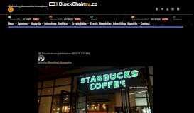 
							         Starbucks, Microsoft, BCG - What's The Connection? - Blockchain24 ...								  
							    