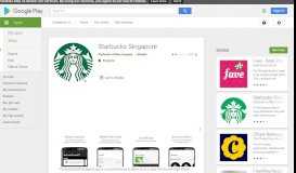 
							         Starbucks Singapore - Apps on Google Play								  
							    