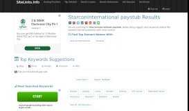 
							         Starconinternational paystub Results For Websites Listing								  
							    
