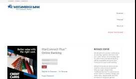 
							         StarConnect Plus™ Online Banking - Westamerica Bank								  
							    