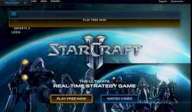 
							         StarCraft II Official Game Site								  
							    