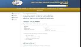 
							         Stark County Child Support Payment Information								  
							    