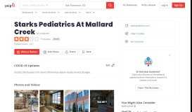 
							         Starks Pediatrics At Mallard Creek - Pediatricians - 2315 W Arbors Dr ...								  
							    