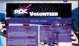 
							         Starlight Childrens Foundation | ROC Race - Sydney								  
							    
