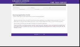 
							         StarRez Portal - Housing Application Portal - Grand Canyon University								  
							    