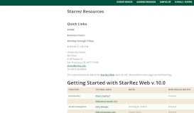 
							         Starrez Resources | myUSF								  
							    