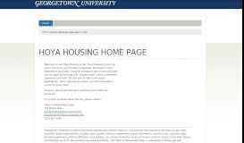 
							         StarRezPortal - Hoya Housing Home Page - StarRez Housing								  
							    