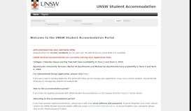 
							         StarRezPortal - Register - the UNSW Student Accommodation Portal								  
							    