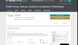 
							         STARS Pricing, Features, Reviews & Comparison of ... - GetApp								  
							    