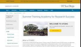 
							         stars - UC San Diego Graduate Division - University of ...								  
							    