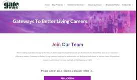 
							         Start a rewarding career with Gateways to Better Living in Northeast ...								  
							    