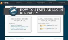 
							         Start an LLC in Kentucky | How to Start an LLC								  
							    