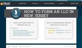
							         Start an LLC in New Jersey | How to Start an LLC								  
							    