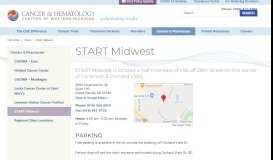 
							         START Midwest - CHCWM - Cancer & Hematology Centers of West ...								  
							    