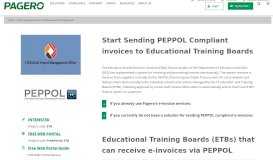 
							         Start sending e-invoices to Educational Training Boards | Pagero								  
							    
