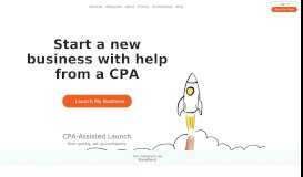 
							         Start your Business | 1-800Accountant								  
							    