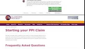 
							         Starting a Claim - Gladstone Brookes								  
							    