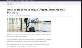 
							         Starting a Travel Business: A How-to Guide, plus Advice from the ...								  
							    