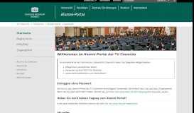 
							         Startseite | Alumni-Portal | TUCalumni | TU Chemnitz								  
							    