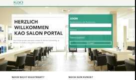 
							         Startseite - Kao Salon Portal Österreich								  
							    
