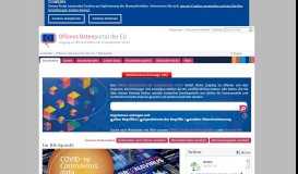 
							         Startseite | Offenes Datenportal - EU data portal - europa.eu								  
							    