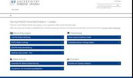 
							         Startseite — Service Portal Universität Koblenz · Landau								  
							    