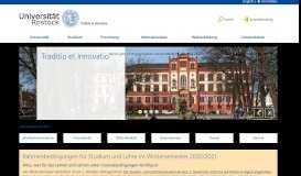 
							         Startseite - Universität Rostock								  
							    
