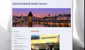 
							         Startseite - Unterverband Stadt Luzern								  
							    