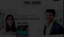 
							         Startseite - zoll-export.de								  
							    