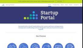 
							         Startup Portal								  
							    