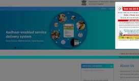 
							         State Aadhaar Portal								  
							    