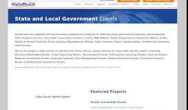 
							         State and Local Government Clients - DynaTouch								  
							    