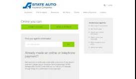 
							         State Auto Insurance Companies								  
							    