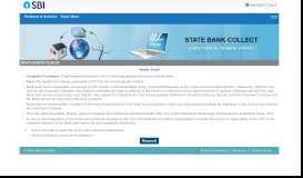 
							         State Bank Collect - OnlineSBI								  
							    