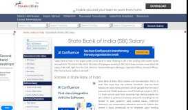 
							         State Bank of India Salary| SBI Salary of Managers, PO & Clerks								  
							    