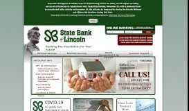 
							         State Bank of Lincoln								  
							    