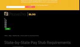 
							         State-by-State Pay Stub Requirements | PrimePay								  
							    