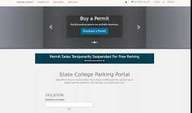 
							         State College Parking Portal: The Parking Office								  
							    