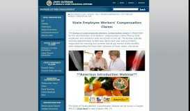 
							         State Employee Workers' Compensation Home								  
							    