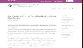 
							         State Ensuring Quality of Care During Home ... - Nursing Placement								  
							    