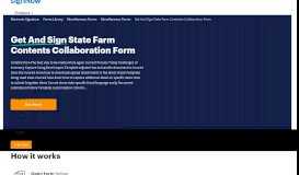 
							         State farm contents collaboration - Fill Out and Sign Printable ...								  
							    