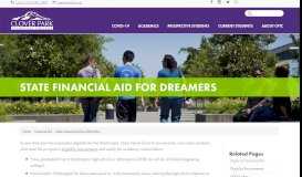 
							         State Financial Aid for DREAMers | Clover Park Technical College								  
							    