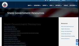 
							         State Government Resources | Senator Jason Barickman								  
							    
